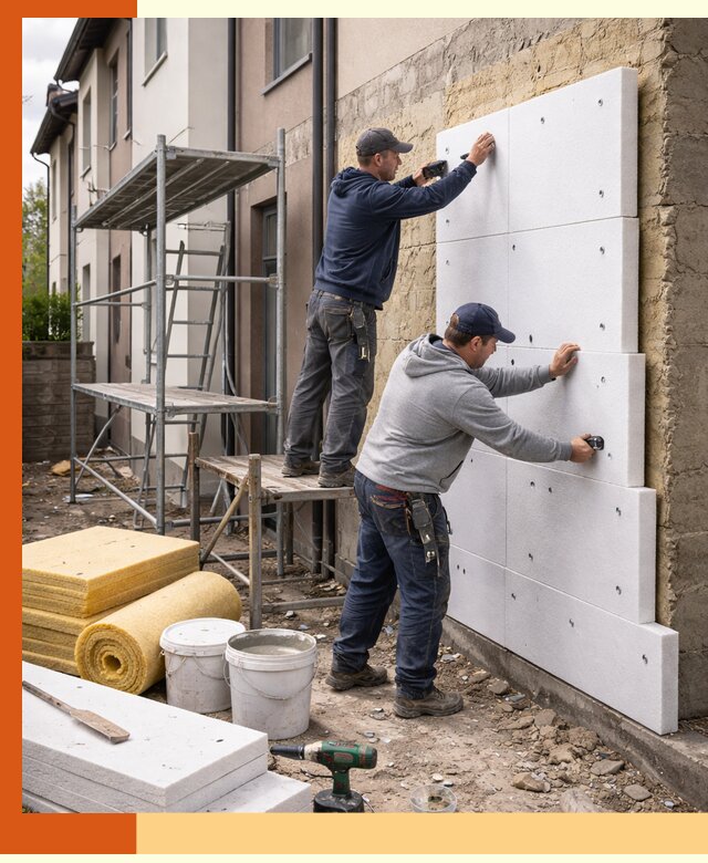 Утепление таунхауса с гарантией комфорта в Новошахтинске