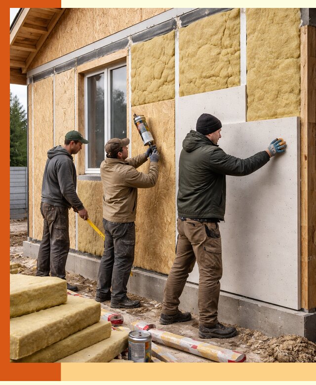 Профессиональное утепление дома из SIP-панелей в Новошахтинске