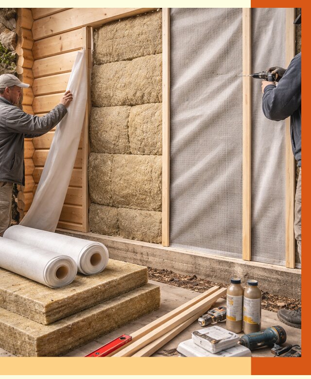 Утепление дома из минибруса в Новошахтинске от 4687 руб/м2 — заказать профессионально | ТепломастерНвш