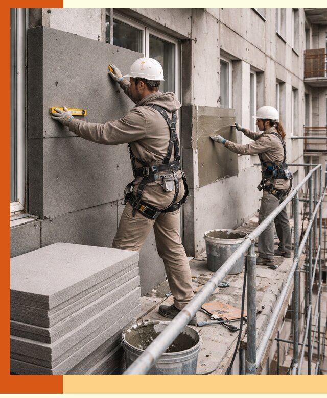 Утепление квартиры снаружи под ключ в Новошахтинске