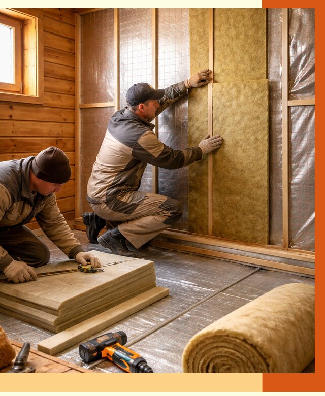 Утепление бани изнутри в Новошахтинске под ключ от 4375 руб./м² | ТепломастерНвш