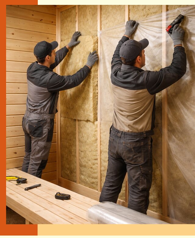 Профессиональное утепление сауны в Новошахтинске с гарантиями качества