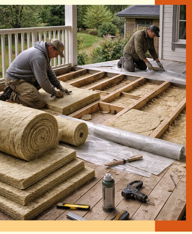 Утепление террасы в Новошахтинске от 4375 руб./м2 — утеплить террасу под ключ | ТепломастерНвш