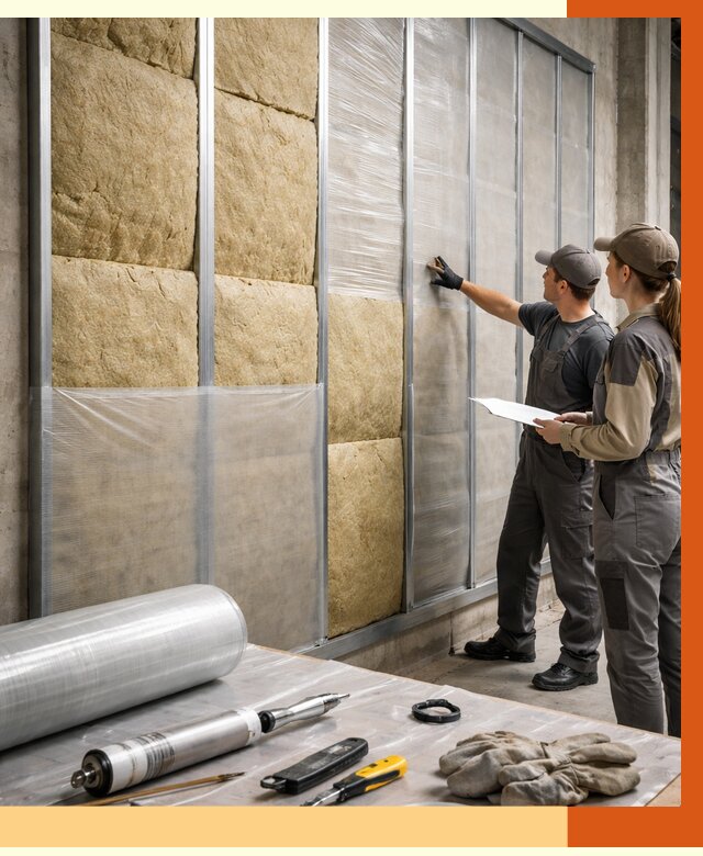 Утепление склада химсырья в Новошахтинске от 4687 руб. под ключ | ТепломастерНвш