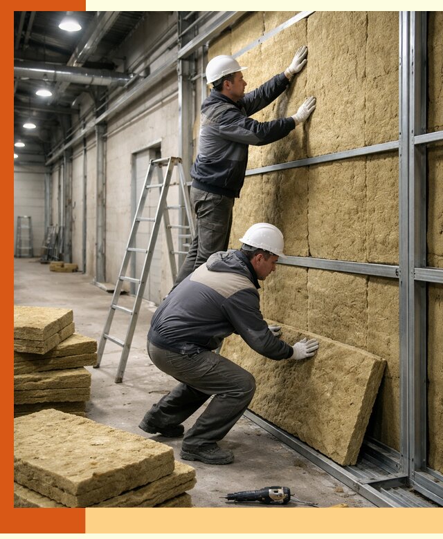 Утепление цеха под ключ в Новошахтинске с гарантией качества