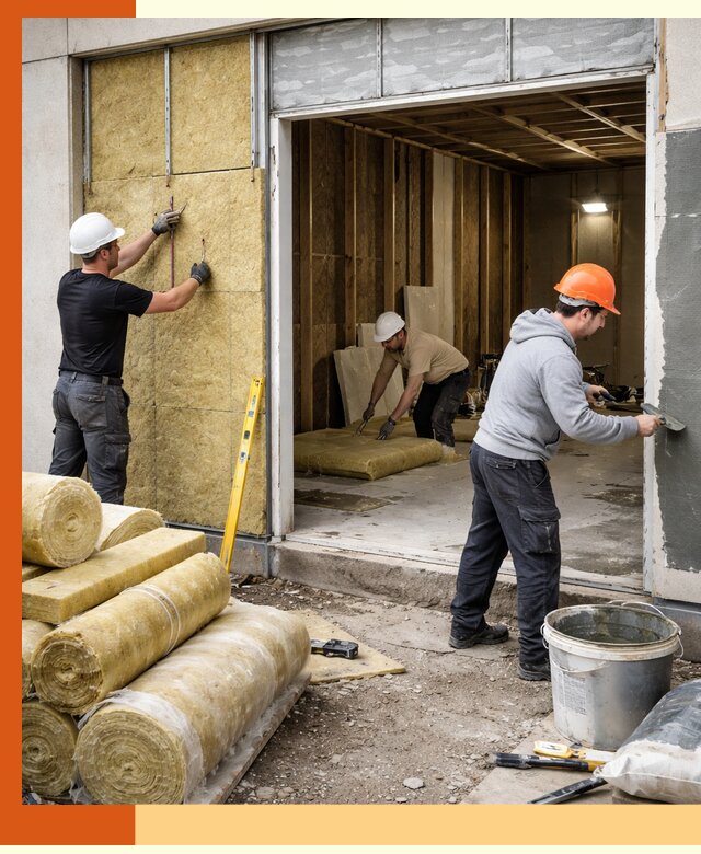 Утепление торгового павильона в Новошахтинске — качественно и энергоэффективно