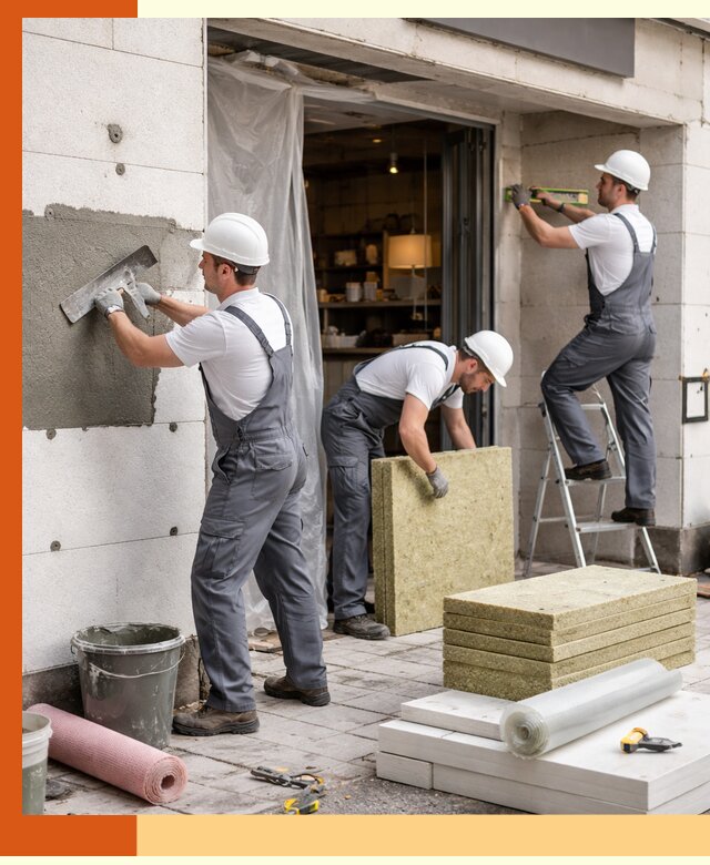 Утепление кафе в Новошахтинске: профессиональная теплоизоляция и монтаж