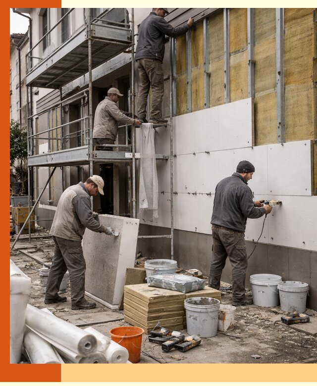 Утепление гостиницы под ключ в Новошахтинске с гарантией качества