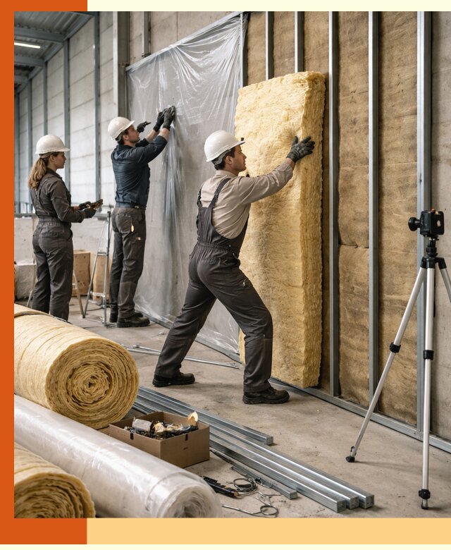 Утепление складского терминала в Новошахтинске профессионально и надёжно