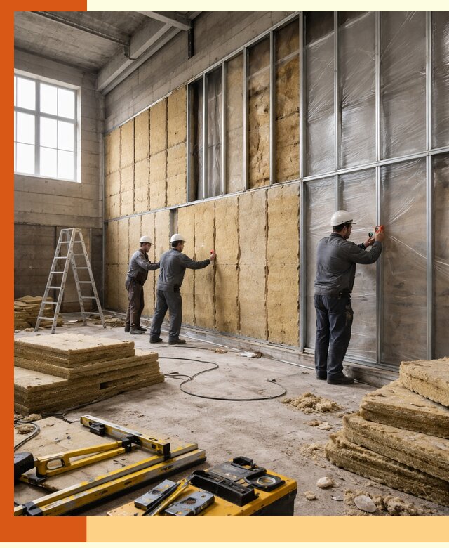 Утепление спортивного зала в Новошахтинске качественно и недорого