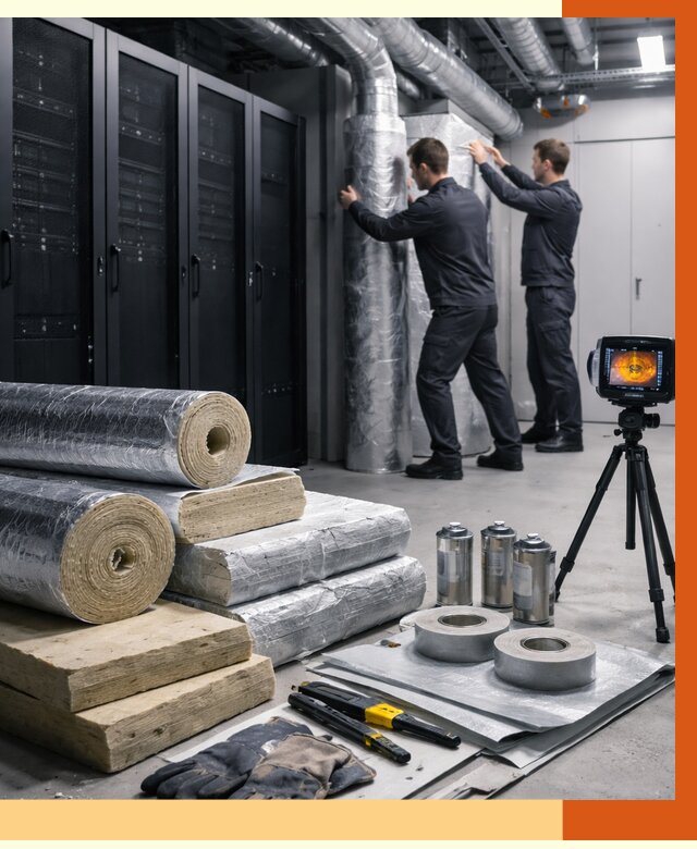 Утепление серверной в Новошахтинске от 8854 руб./м² — комплексно под ключ | ТепломастерНвш