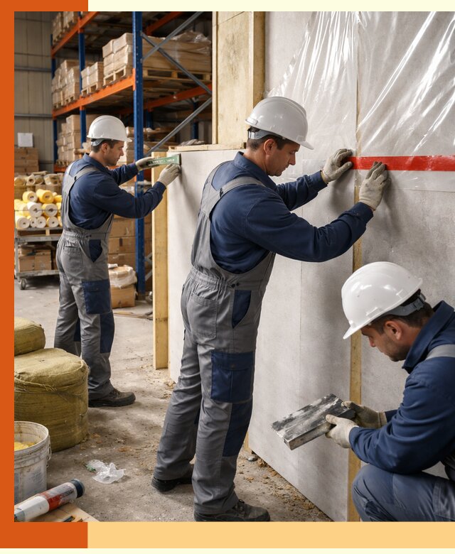 Утепление теплого склада под ключ в Новошахтинске