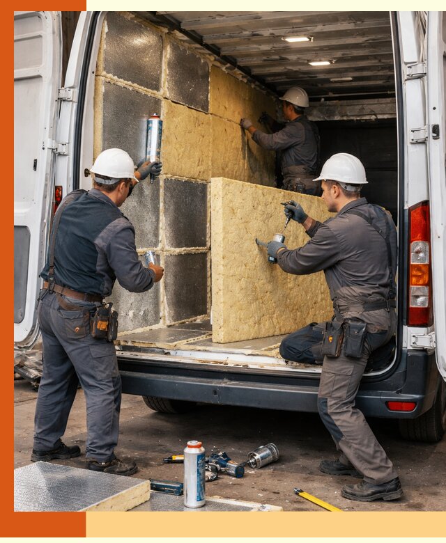 Утепление фургона-рефрижератора в Новошахтинске для сохранения температуры