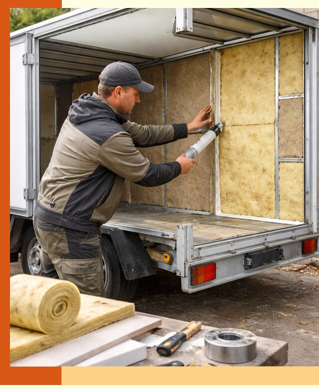 Профессиональное утепление прицепа в Новошахтинске для любых условий