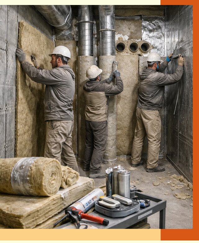 Утепление венткамеры в Новошахтинске под ключ от 1510 руб. — профессионально | ТепломастерНвш