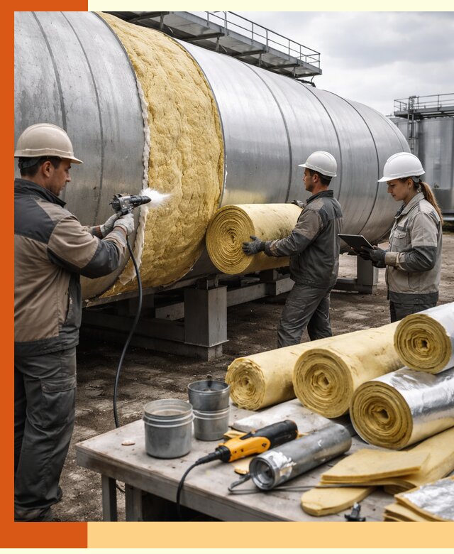 Утепление цистерны в Новошахтинске — утеплители и монтаж под ключ