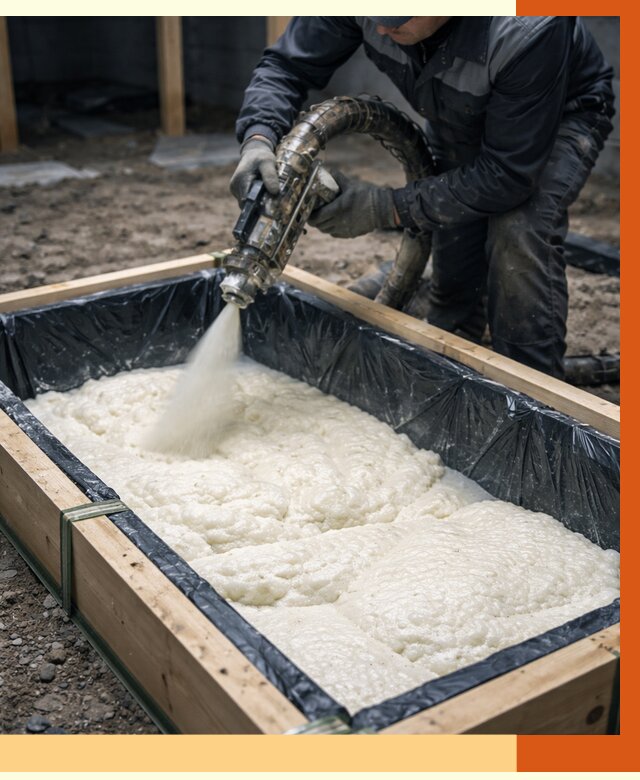 Заливка ППУ в формы в Новошахтинске от 2604 руб. — утепление форм под ключ | ТепломастерНвш