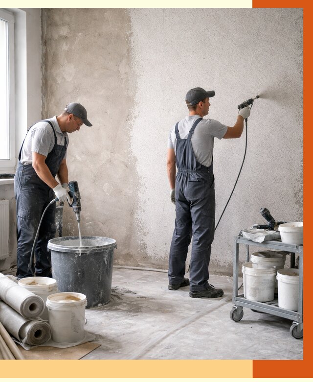 Утепление стен жидкой теплоизоляцией в Новошахтинске от 4375 руб/м² | ТепломастерНвш