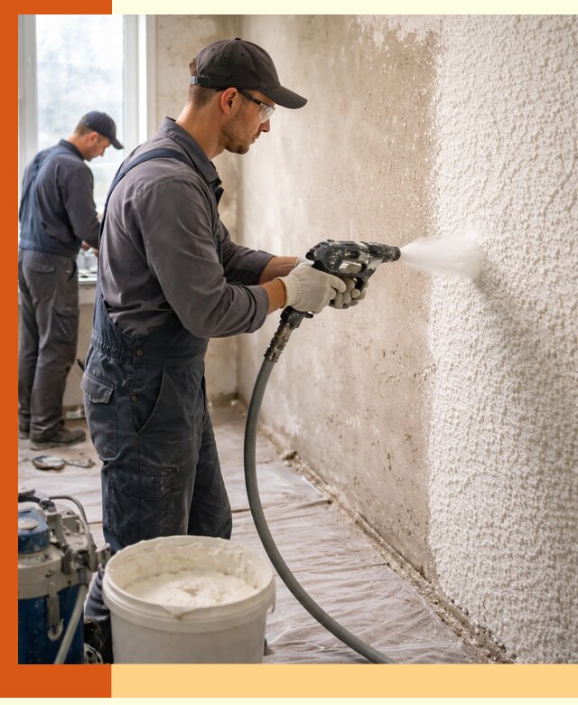 Утепление стен жидкой теплоизоляцией в Новошахтинске для квартир и домов