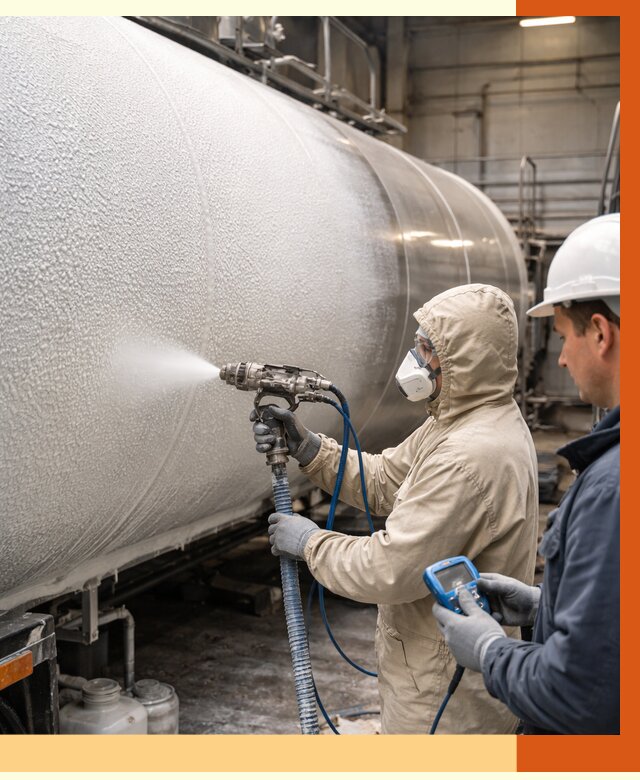 Утепление автоцистерны жидкой теплоизоляцией в Новошахтинске от 15103 руб. под ключ | ТепломастерНвш