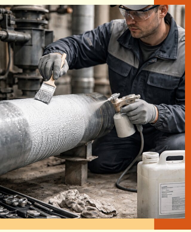 Утепление оборудования жидкой теплоизоляцией в Новошахтинске от 4687 руб. | ТепломастерНвш