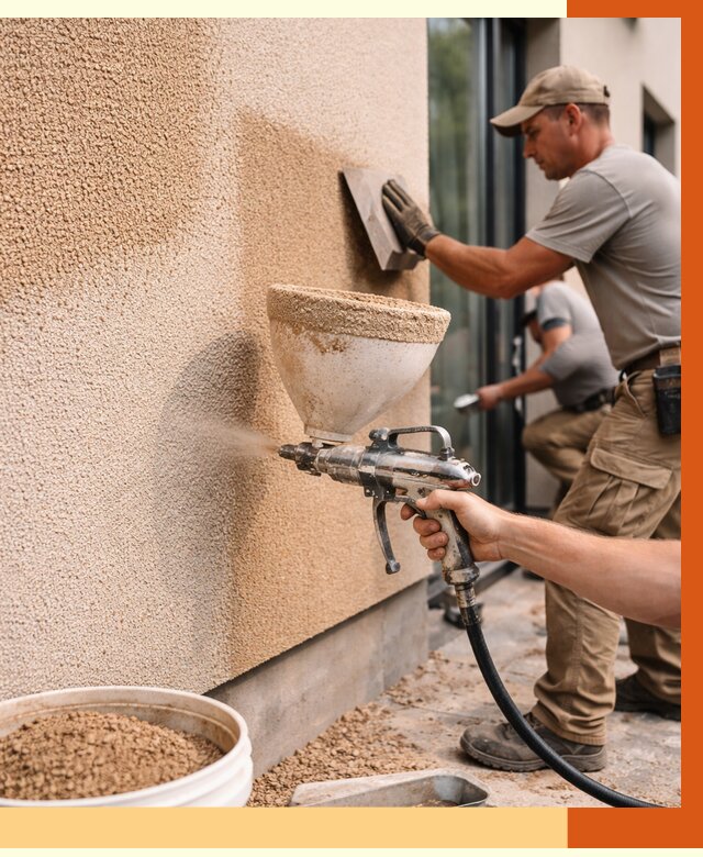 Утепление фасада жидкой пробкой в Новошахтинске от 5000 руб./м² под ключ | ТепломастерНвш