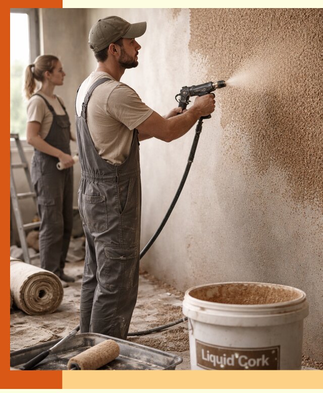 Утепление стен жидкой пробкой в Новошахтинске эффективное и долговечное