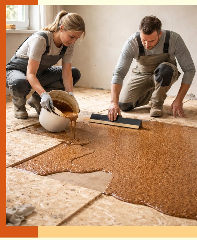 Утепление пола жидкой пробкой в Новошахтинске для квартир и домов