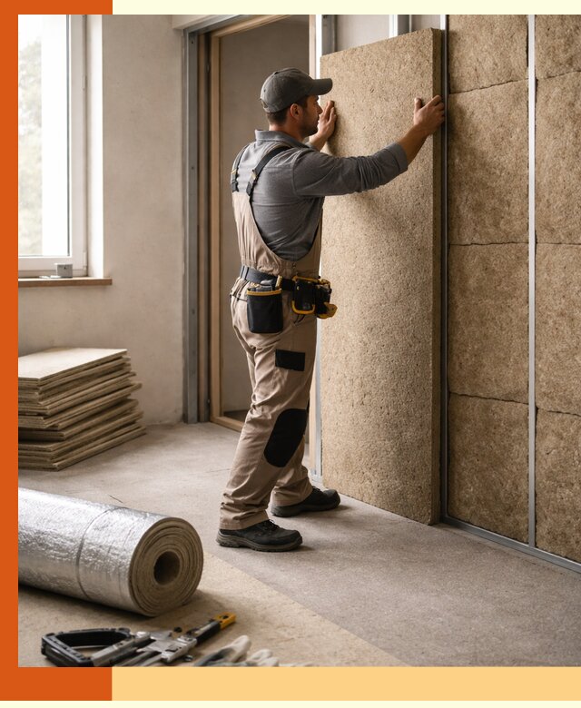 Шумоизоляция дома в Новошахтинске — комплексная защита от шума