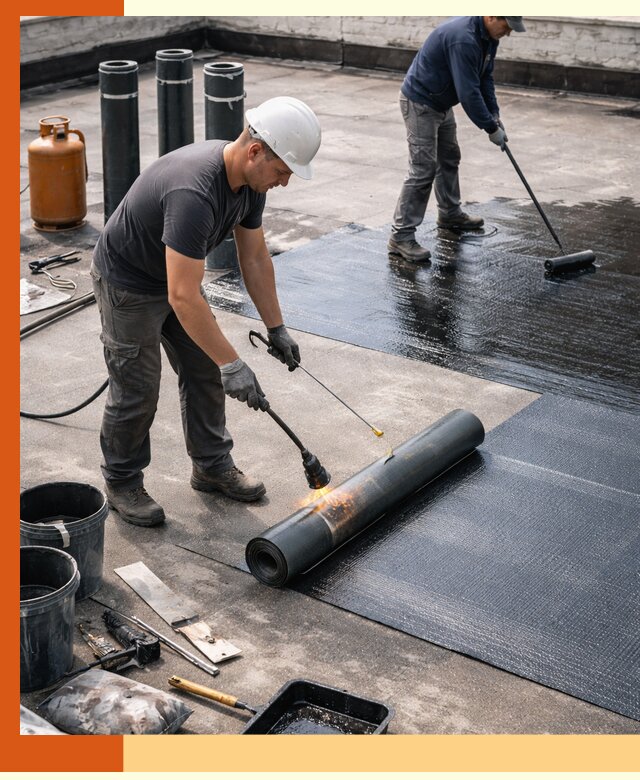 Гидроизоляция кровли в Новошахтинске — надежная защита от протечек