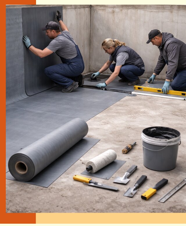 Гидроизоляция бассейна под ключ в Новошахтинске — надежная защита и герметизация