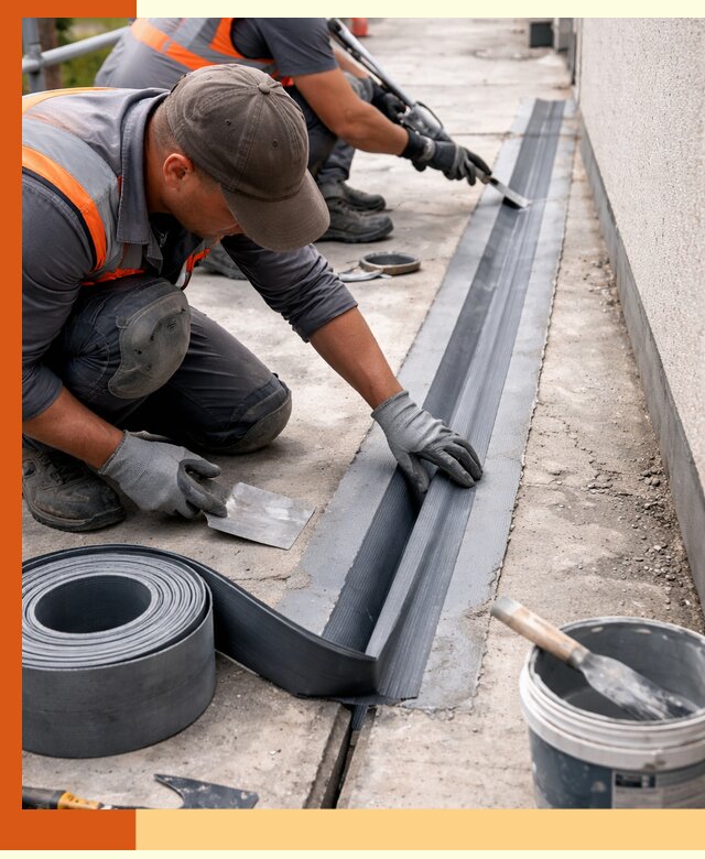 Гидроизоляция деформационного шва в Новошахтинске профессионально и надежно