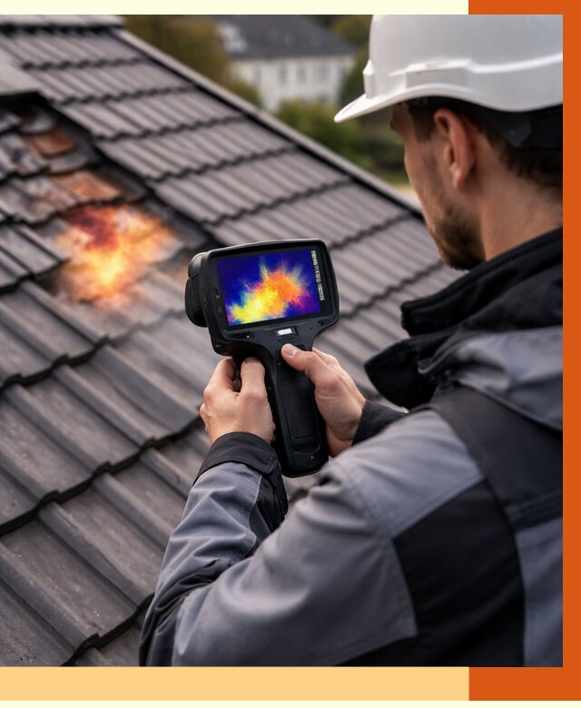Тепловизионное обследование кровли в Новошахтинске от 4687 руб. — ТепломастерНвш под ключ