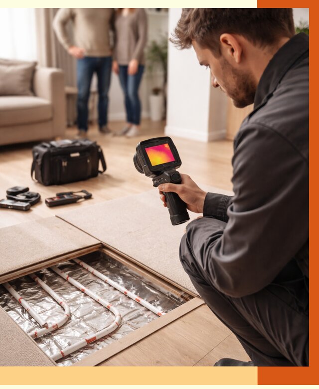 Тепловизионное обследование теплого пола в Новошахтинске от 4687 руб. — ТепломастерНвш