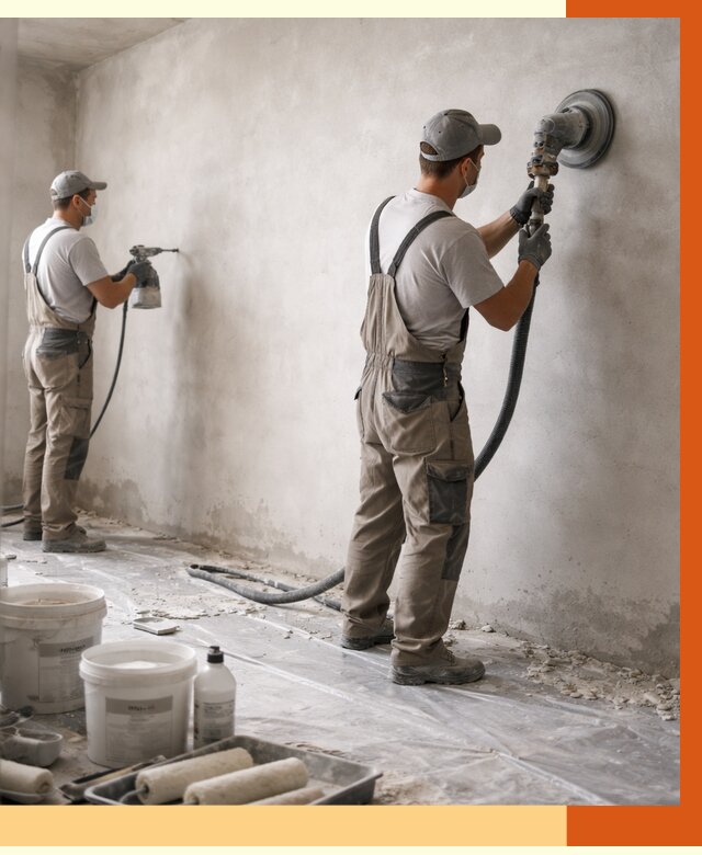 Подготовка поверхности под напыление в Новошахтинске от 1250 руб. — ТепломастерНвш