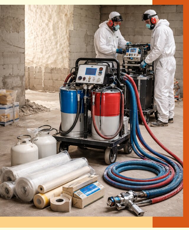 Аренда установки для напыления ППУ в Новошахтинске от 36456 руб. | ТепломастерНвш