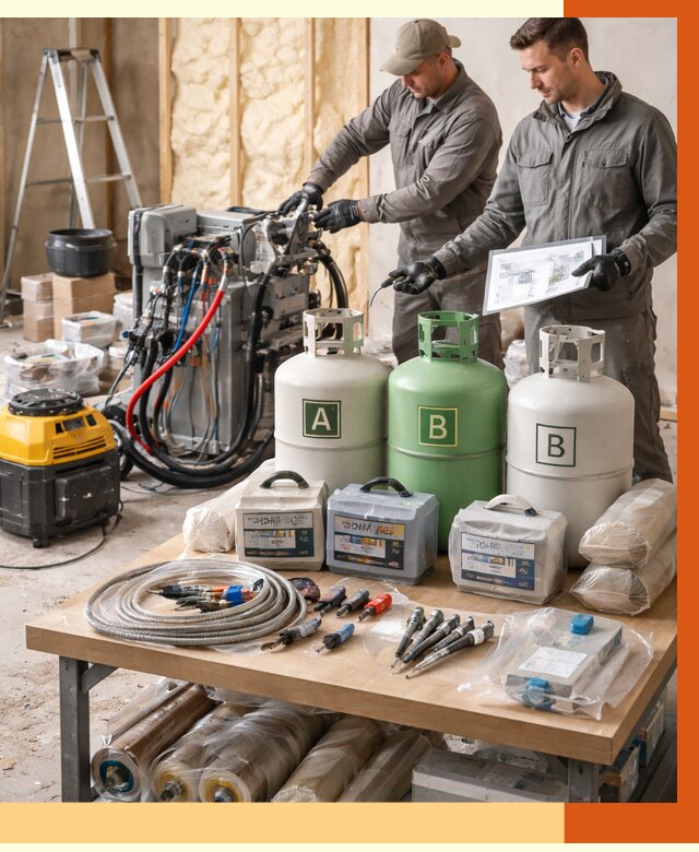 Продажа компонентов ППУ с консультацией в Новошахтинске от 4375 руб. | ТепломастерНвш